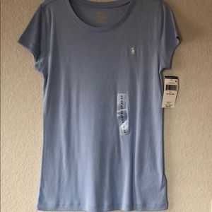 blue kids polo shirt